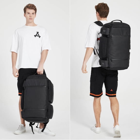New Fashion Personality Outdoor Men's Backpack,Navy blue