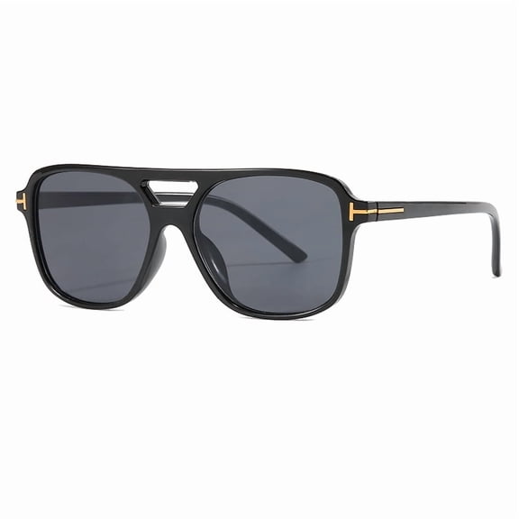 New Fashion Pilot Sunglasses Women Double Bridge Oversized Sun Glasses Oval Goggles Classic Candy Color Design Eyewear UV400