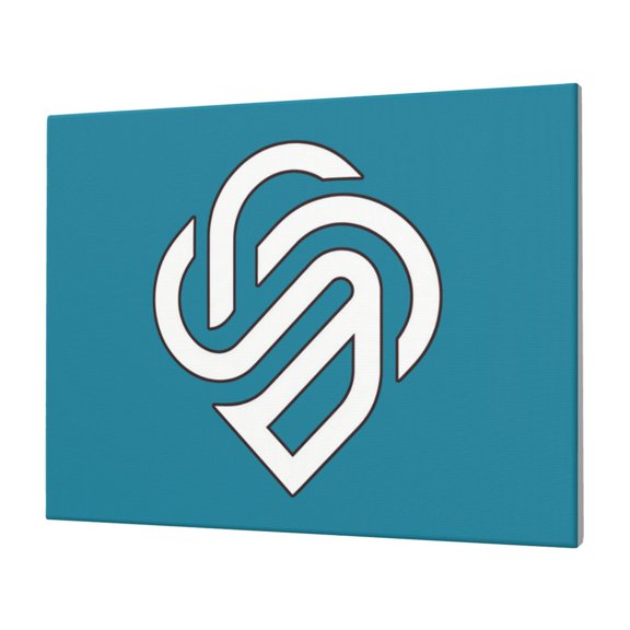 New Fashion Printed Canvas Decorative Picture 30 x 40cm, High-Gloss Waterproof HD Print with Solid Wood Frame & Easy-Hang Hooks