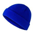 thumbnail image 1 of New Fashionable And Adult Solid Color Knitted Warm Pullover Summers Hats for Men Shoe Visor Women Fedora Hats Convertible Hats for Women Womens Western Hat Floppy Hat for Women Hats for Women, 1 of 2