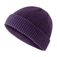 thumbnail image 1 of New Fashionable And Adult Solid Color Knitted Warm Pullover Summers Hats for Men Shoe Visor Women Fedora Hats Convertible Hats for Women Womens Western Hat Floppy Hat for Women Hats for Women, 1 of 2