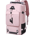 thumbnail image 1 of Travel Backpack 50L New Premium - Unisex Extra Large Laptop Backpack for Hiking, Climbing & Business Trips, Waterproof,Pink, 1 of 21