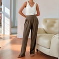 thumbnail image 1 of New Fashionable Women's Wide Leg Yoga Comfortable Loose Sports High Waist Casual Pants Yoga Pants Loose Fit Yoga Pants with Pockets for Women Short Yoga Pants Tall Yoga Pants Wide Leg Yoga Pant Womens, 1 of 3