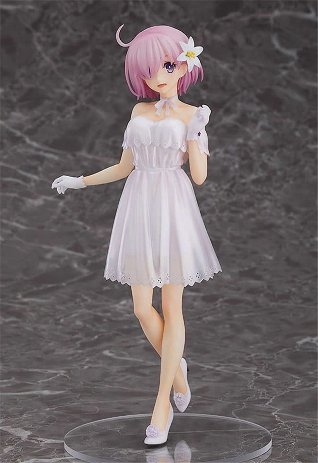 New Fate/Grand Order FGO Mash Kyrielight (dress Ver) Character Anime Model Statue Action Figures Desktop Ornament Popular Decorations Fan Souvenirs Creative Gift Collectable