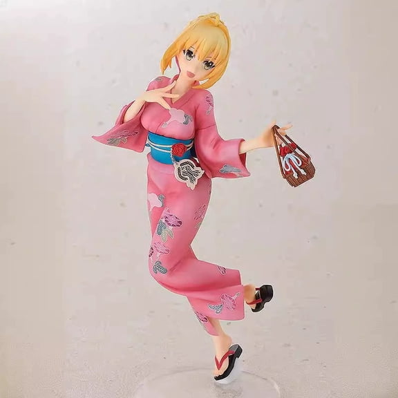 New Fate/Grand Order Nero Claudius (Bathrobe Ver) Character Anime Model Statue Action Figures Desktop Ornament Popular Decorations Fan Souvenirs Creative Gift Collectable
