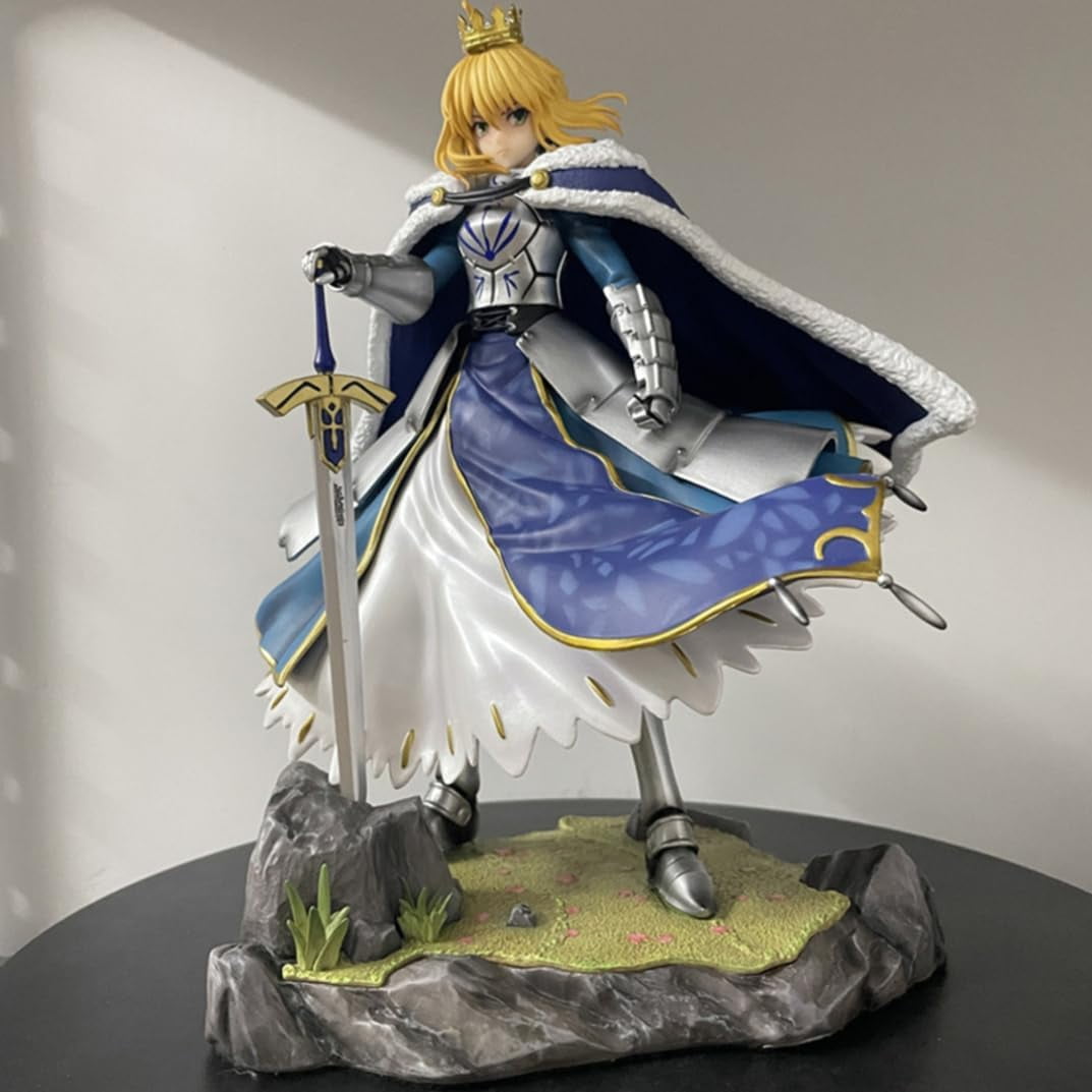 New Fate/Stay Night Altria Pendragon Saber (Scenario Ver) Character Anime Model Statue Action Figures Desktop Ornament Popular Decorations Fan Souvenirs Creative Gift Collectable