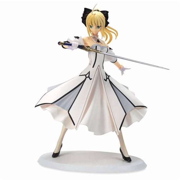 New Fate/stay night Saber (combat Ver) Character Anime Model Statue Action Figures Desktop Ornament Popular Decorations Fan Souvenirs Creative Gift Collectable