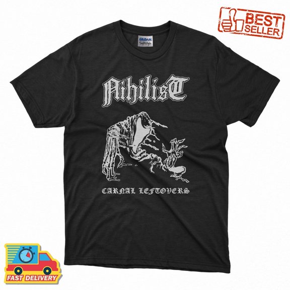 New Feasting on Carnal Leftovers A Tribute to Nihilists Raw Legac T-Shirt S-5XL