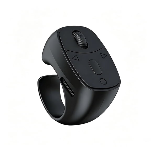 Fingertip Bluetooth Ring Remote Control Selfie Clicker Video Scroller Page Turner For Mobile Phones