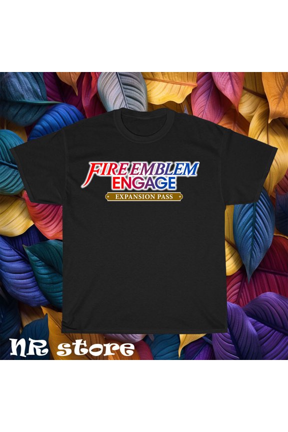 New Fire Emblem Engage Distressed Logo T shirt Funny Size S to 5XL