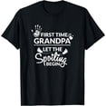 thumbnail image 1 of New First Time Grandpa Let The Spoiling Begin Gift T-Shirt, 1 of 4