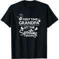 thumbnail image 1 of New First Time Grandpa Let The Spoiling Begin Gift T-Shirt, 1 of 3