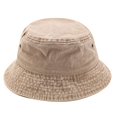 thumbnail image 1 of New Fisherman Hat Vintage Denim Bucket Hats Outdoor Men Women Washed Cotton Panama Hat Fashion Hip Hop Gorros Bob Hat Unisex Demin Washed Jean Fisherman Cap for Women Wide Brim Lightweight Packable, 1 of 8