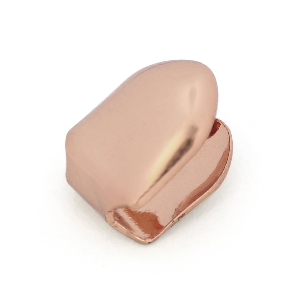 Gold Farbe Trendy Rock Rapper Hip Hop Grillz Caps Mold Top & Bottom