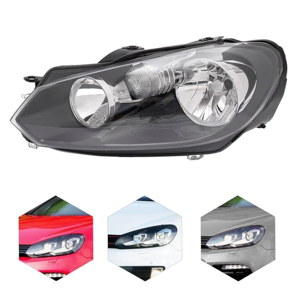 New Fits for 2010-2014 Volkswagen Golf /Jetta MK6/GTI Halogen Headlight Assembly Left LH 5K0941005C