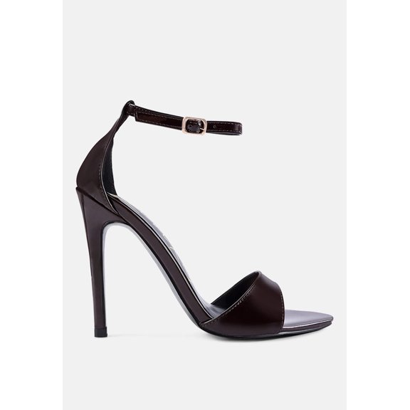 New Flame Ankle Strap Stiletto Heel Sandals