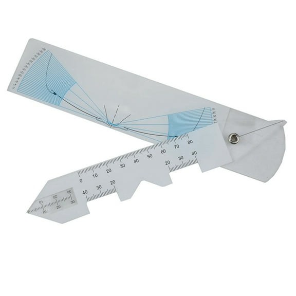 New Flexible Graduated Eye Pupillary Distance Gauge Optics Store PD Optometry Ruler Optometry Glasses Optometric Tool