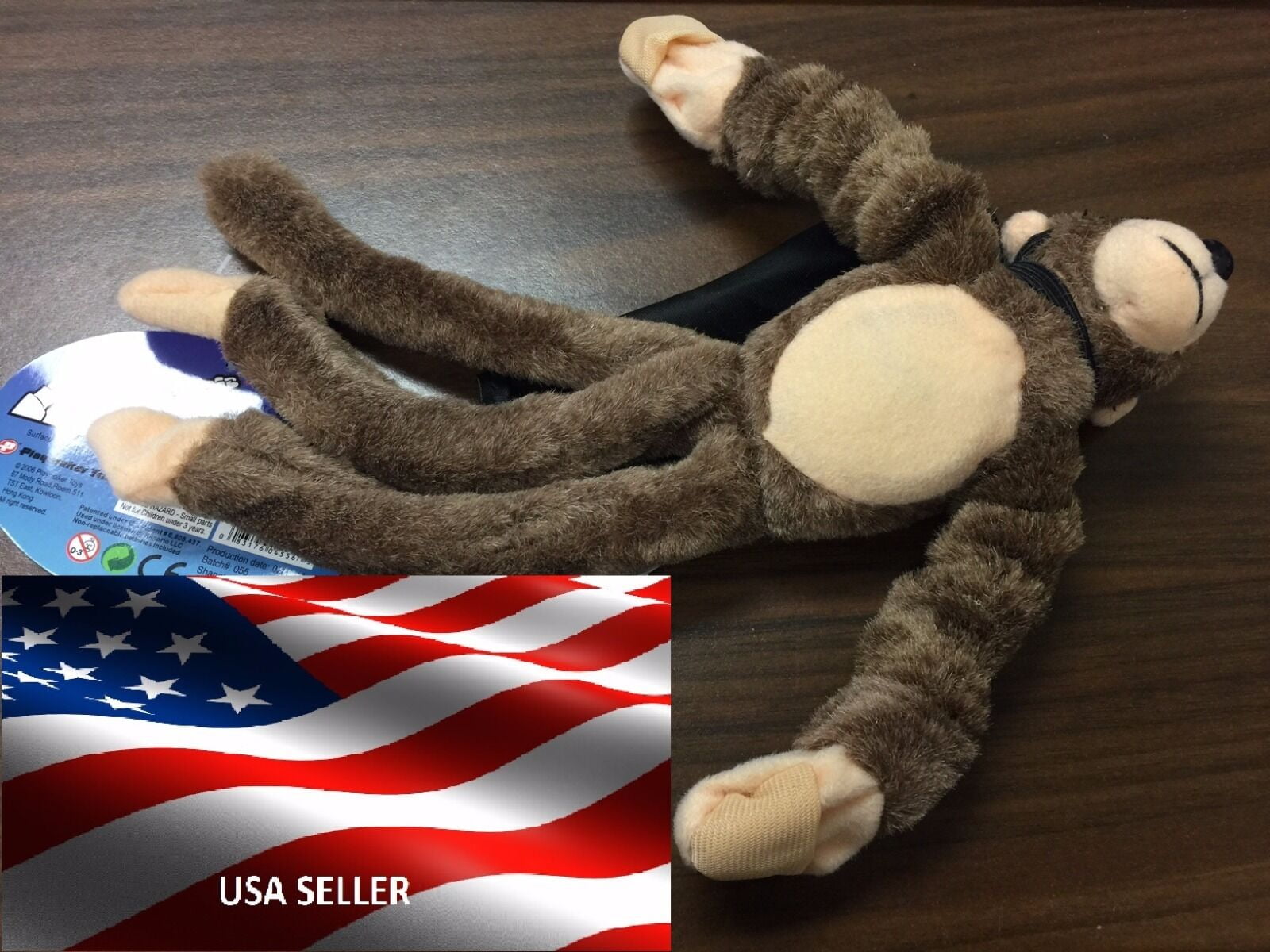 New Flingshot Slingshot Flying Screaming Monkey Kid Gift Stocking Toy