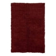 thumbnail image 1 of New Flokati Flat Woven Area Rug - Burgundy - 5 x 8 ft., 1 of 1