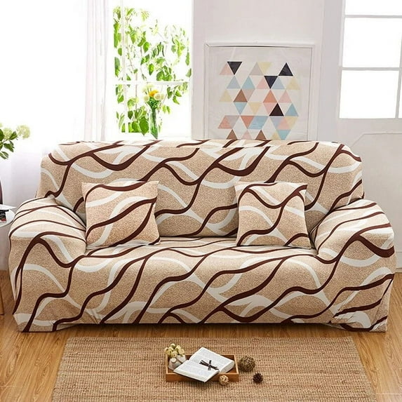 New Floral Sofa Cover Elastic Stretch Sofa Protector for Living Room Modern Sectional Cushion Cover Slipcover Armchair Big Sofas