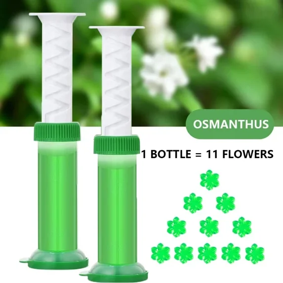 New Flower Toilet Cleaner Gel Syringe Aromatic Drain Toilet Cleaning Detergent Air Freshener Remove Odors Home Bathroom Tools