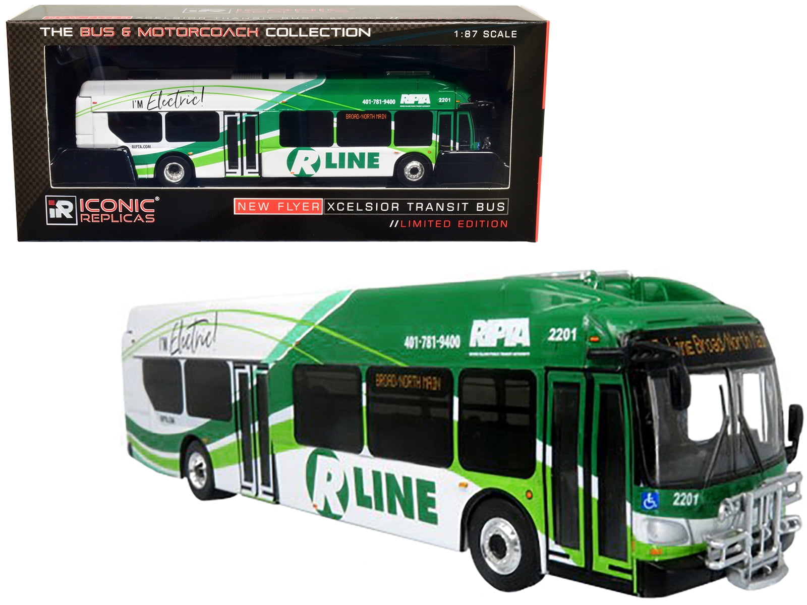 New Flyer Xcelsior Charge NG Electric Transit Bus RIPTA 