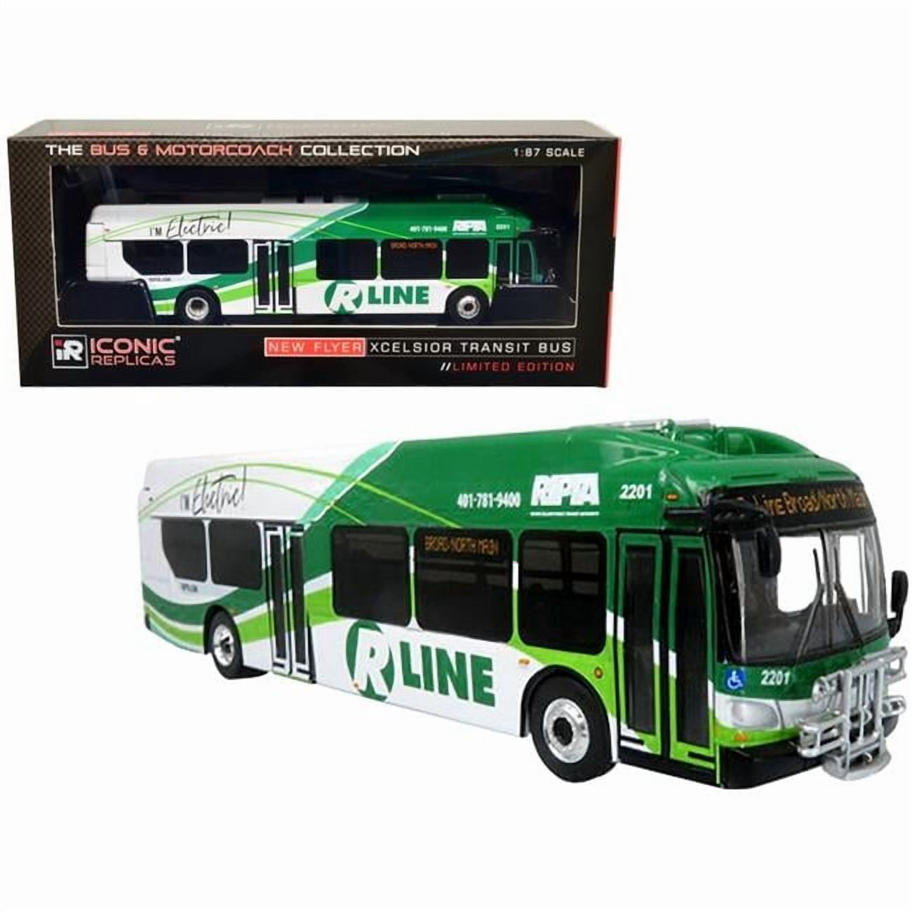 New Flyer Xcelsior Charge NG Electric Transit Bus RIPTA Rhode Island ...