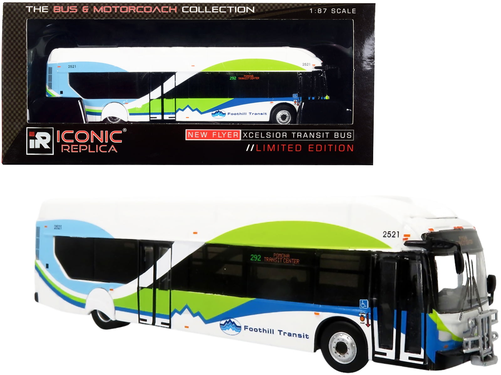 New Flyer Xcelsior XN-40 Aerodynamic Transit Bus #292 Pomona