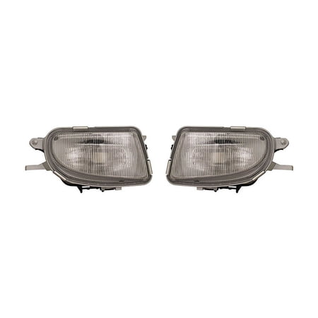 New Fog Light Pair Fits Mercedes Benz Clk320 1998-2003 170-820-01-56 1708200256
