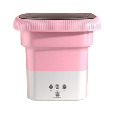 New Folding And Dehydrating Mini Washing Machine With Large Capacity And Portable Washing Machine,New Release,Vsgery,Pink