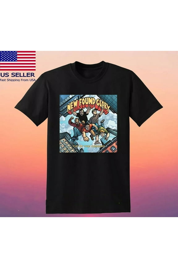 New Found Glory Black Size S-5XL T-Shirt Unisex Fans Gift Tee
