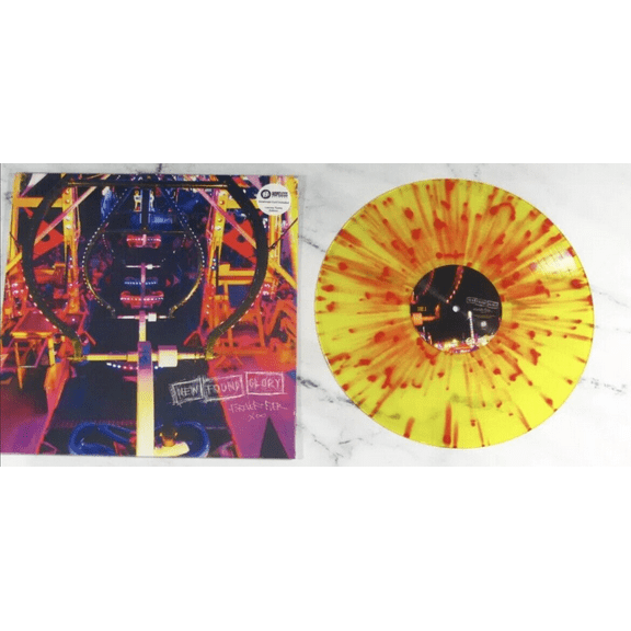 New Found Glory Forever + Ever x Infinity Looney Toones Exclusive Yellow & Red Splatter