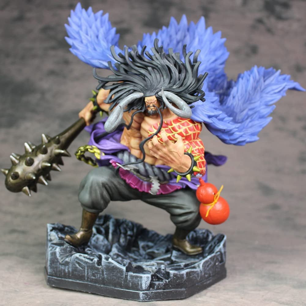 New Four Emperors Kaido GK ver 30cm/11.7inch Character Anime Statue Figure Desktop Ornament Popular Decorations Fan Souvenirs Creative Gift Collection