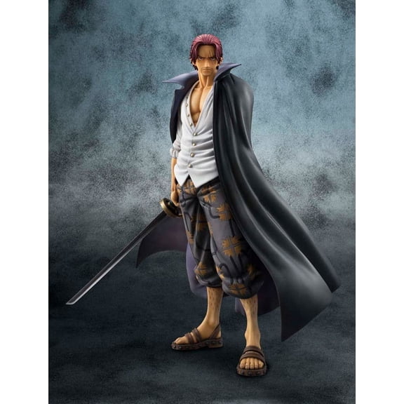 New Four Emperors Shanks 23cm/9inch Character Anime Statue Figure Desktop Ornament Popular Decorations Fan Souvenirs Creative Gift Collection