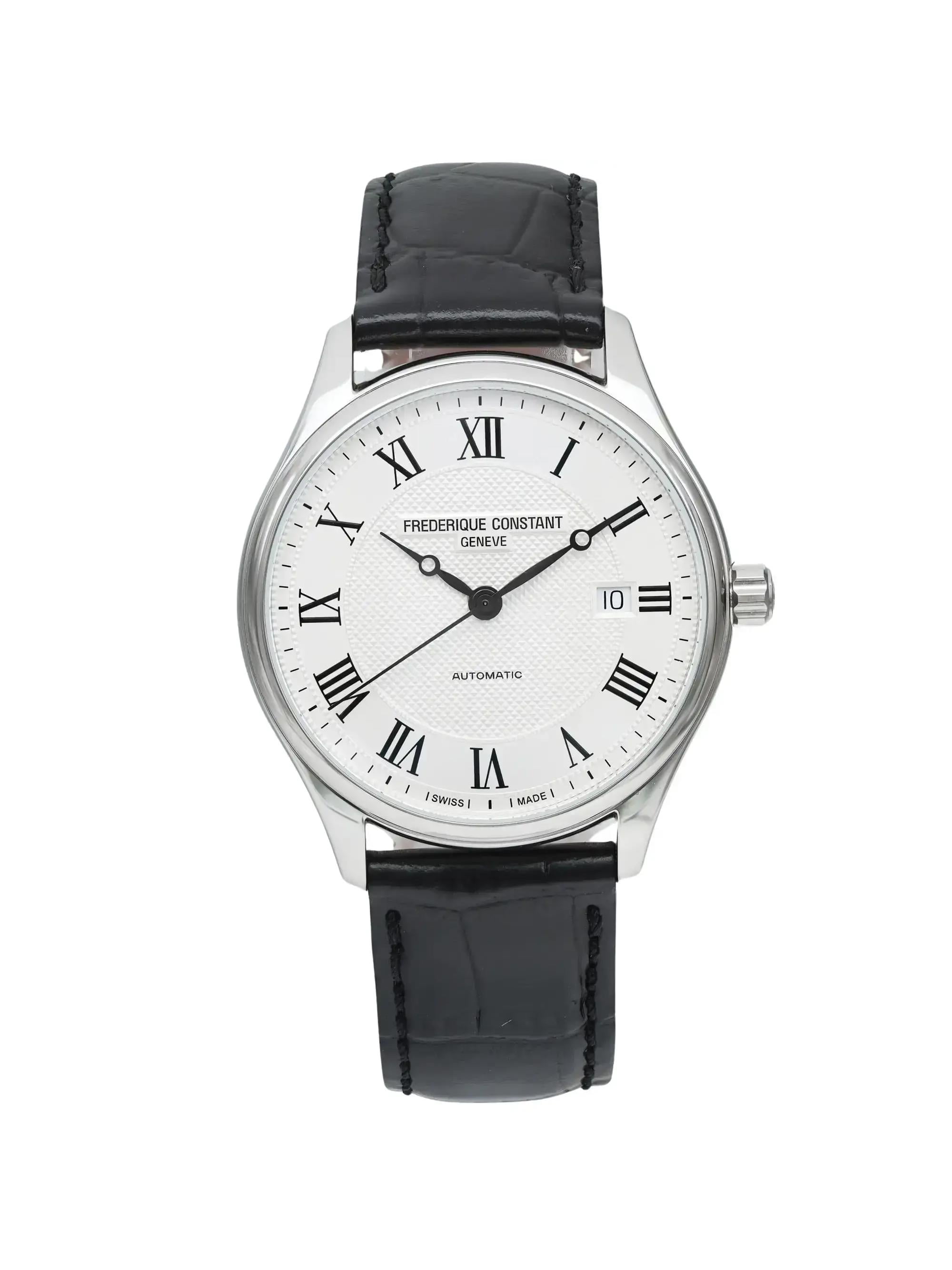 New Frederique Constant Classics Index Silver Dial Automatic Watch FC ...