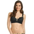 thumbnail image 1 of New Freya Dotty Soft Cup Non-wired Bra Polka Dot Lace Trim Black AA2035#38HH, 1 of 1