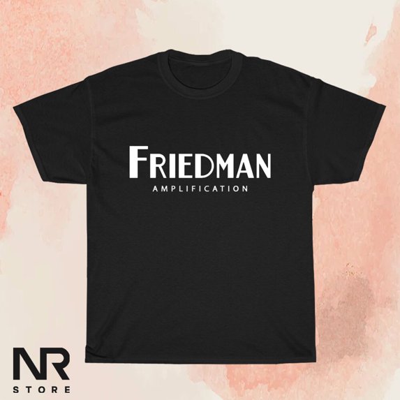 New Friedman Amplification LOGO T-Shirt Funny Size S to 5XL