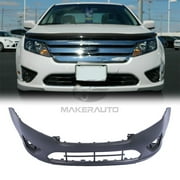 New Front Bumper Cover Fascia For Ford Fusion 2010 2011 2012 Plastic AE5Z17D957BAPTM FO1000650.