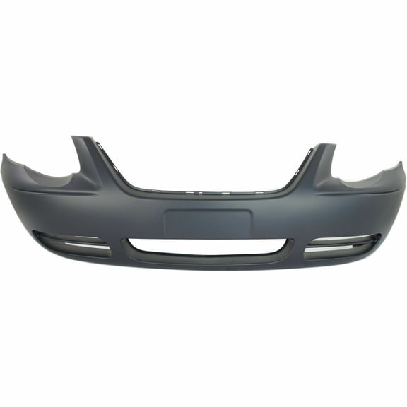 New Front Bumper Cover Primed For 2005-2007 Chrysler Town And Country CH1000434