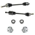 thumbnail image 1 of New Front CV Axle Shaft Assembly Wheel Hub Bearing Kit Set 4pc Compatible with 05-06 Odyssey Fits select: 2005-2006 HONDA ODYSSEY, 1 of 4
