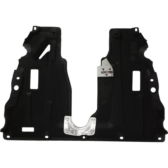 Engine Splash Guard Under Cover Compatible with 2017-2020 Lincoln Mkz Fusion Front 3.0L V6 2.7L V6 Bolt-On OEM HP5Z6P013A Ford Under Engine Undercarriage Protection Road Debris Shield