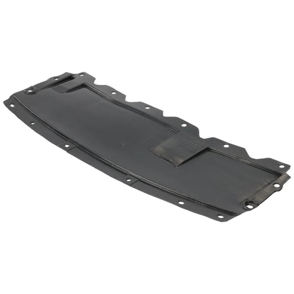 Under Engine Cover Splash Guard Compatible with 2015-2019 Nissan Versa Front Plastic Guard 626609KM0A Undercarriage Protection Road Debris Shield Bolt-On Fit Direct Fit Protective Panel