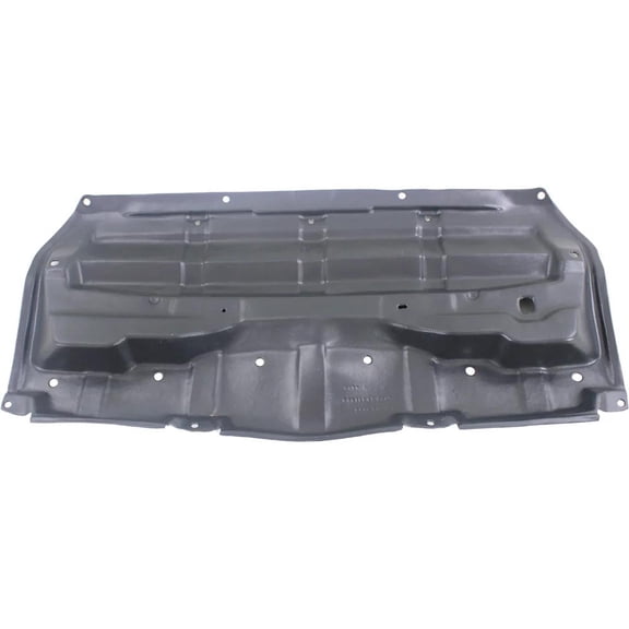Under Engine Cover Splash Guard Compatible with 2011-2013 Toyota Highlander Front Plastic Guard 514410E060 Undercarriage Protection Road Debris Shield Bolt-On Fit Direct Fit OE Spec