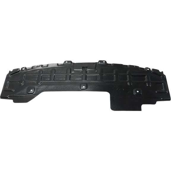 Lower Engine Cover Splash Shield Compatible with 2016-2022 Chevrolet Spark 1.4L 4-Cyl Front Protective Shield Under Engine Undercarriage Protection Road Debris Shield Bolt-On Fit