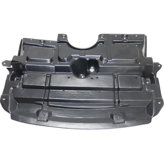 OEM Grade Engine Splash Shield Under Cover Compatible with 2011-2013 Lexus Is250 Is350 2.5L V6 3.5L V6 Front Plastic OEM 5141053130 Under Engine Undercarriage Protection Bolt-On Fit