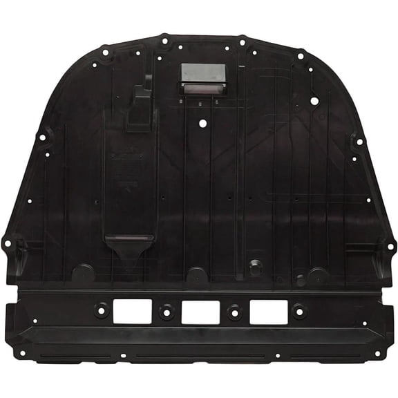 OEM Grade Engine Splash Shield Under Cover Compatible with 2019-2023 Nissan Altima 2.5L 4-Cyl Front Plastic OEM 758926CA0A Under Engine Undercarriage Protection Road Debris Shield