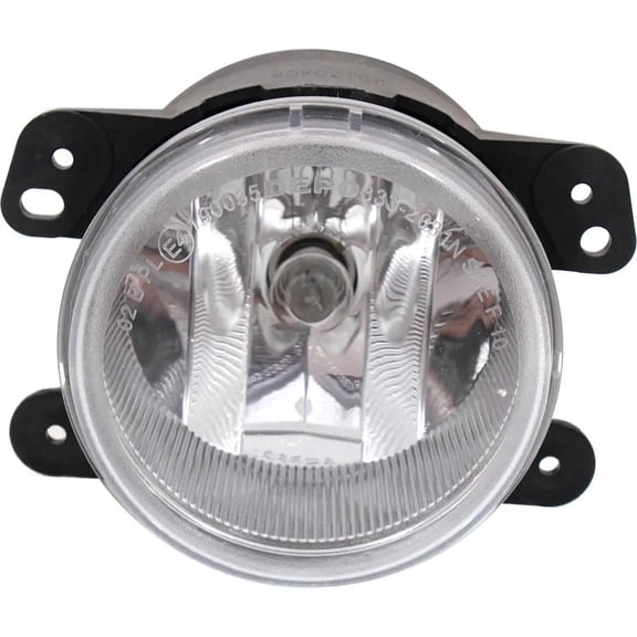 New Front Fog Light Compatible With Jeep Wrangler Willys Sport 4 Cyl 2.0L Wrangler Unlimited Sport S 6 Cyl 3.6L Wrangler Unlimited Rubicon 6 Cyl 3.0L 2012-2023 By 5182026AA-PFM