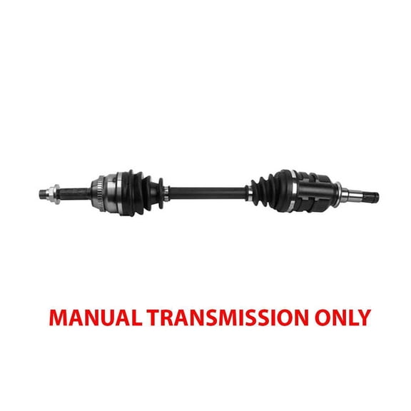 New Front Left CV Axle Shaft - 03-08 for Toyota for Corolla 1.8L L Transmission - Fits TO-8158, NCV69585 - 3 Year Warranty