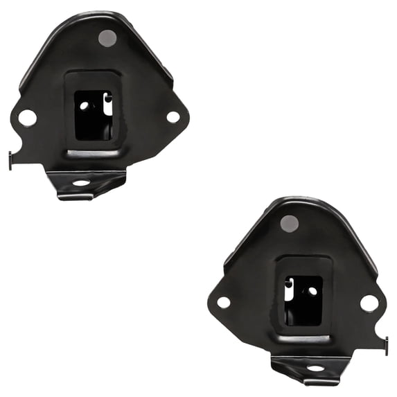 New Front Left and Front Right Bumper Bracket Compatible With Acura TSX V6 Tech 6 Cyl 3.5L TSX Premium 4 Cyl 2.4L 2009-2014 By AC1006146 AC1006145 71160TL2A00ZZ 71150TL2A00ZZ
