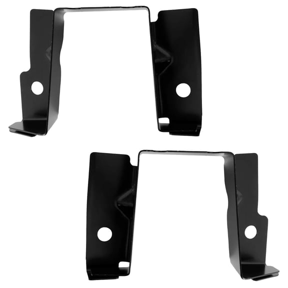 New Front Left and Front Right Bumper Bracket Compatible With Buick Chevrolet Oldsmobile Monte Carlo SS 35th Anniversary Edition 6 Cyl 3.8L 1997-2016 By GM1066146 GM1067146